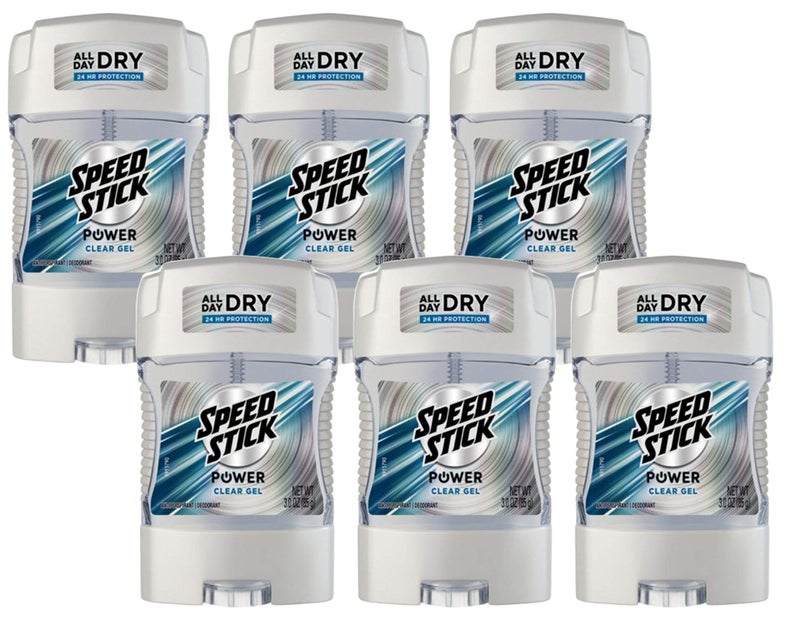Mennen Speed Stick Power Antiperspirant Deodorant for Men, Ultimate Sport, 3 Oz, Pack of 6 - Image 1